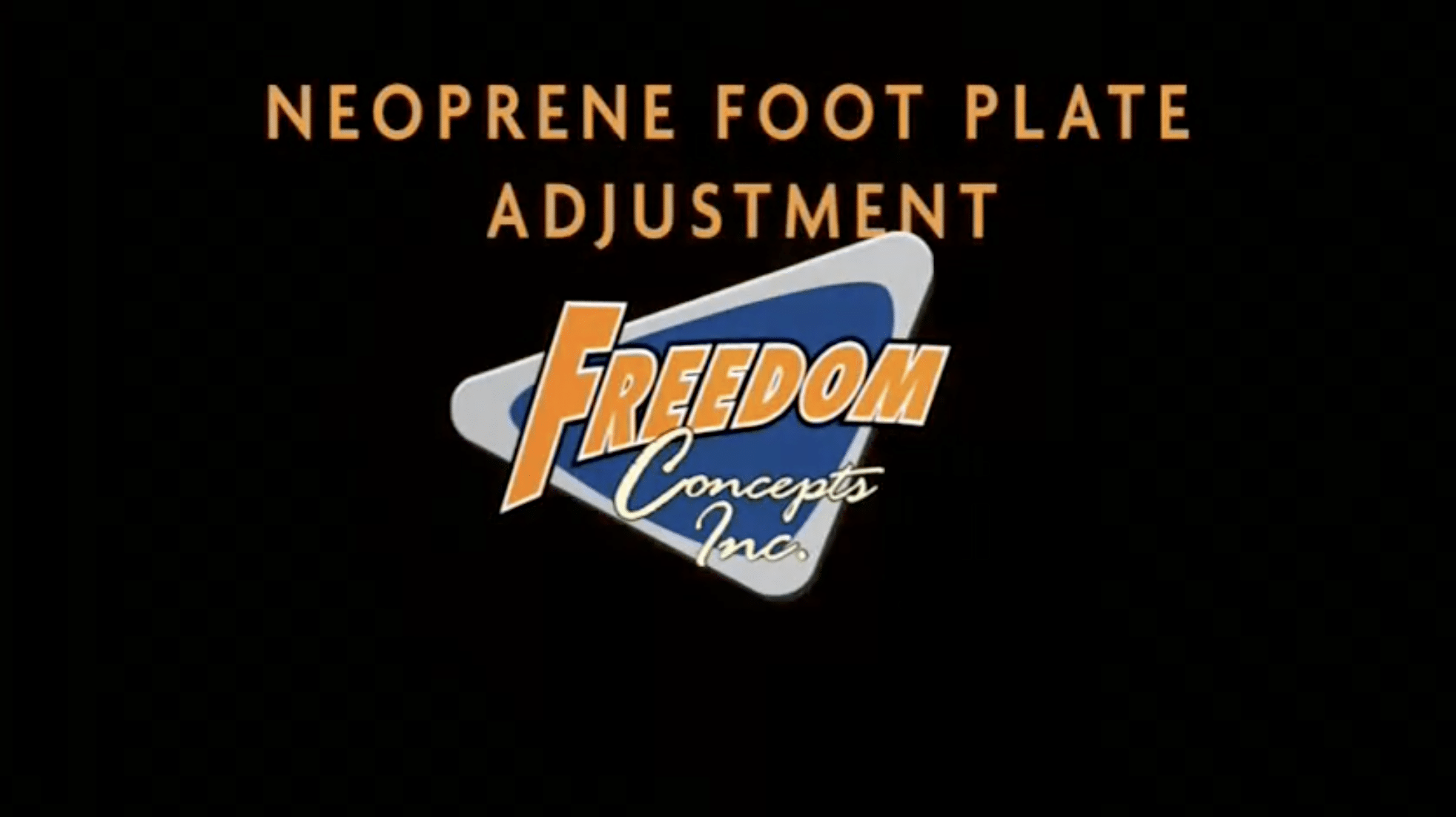 Featured image for “Neoprene Footplate Adjustment”